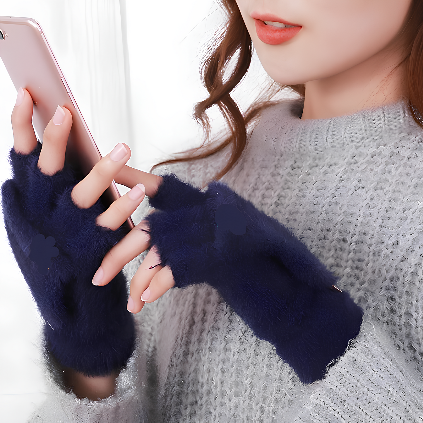 C & O™ Half Finger – Women’s Winter Gloves