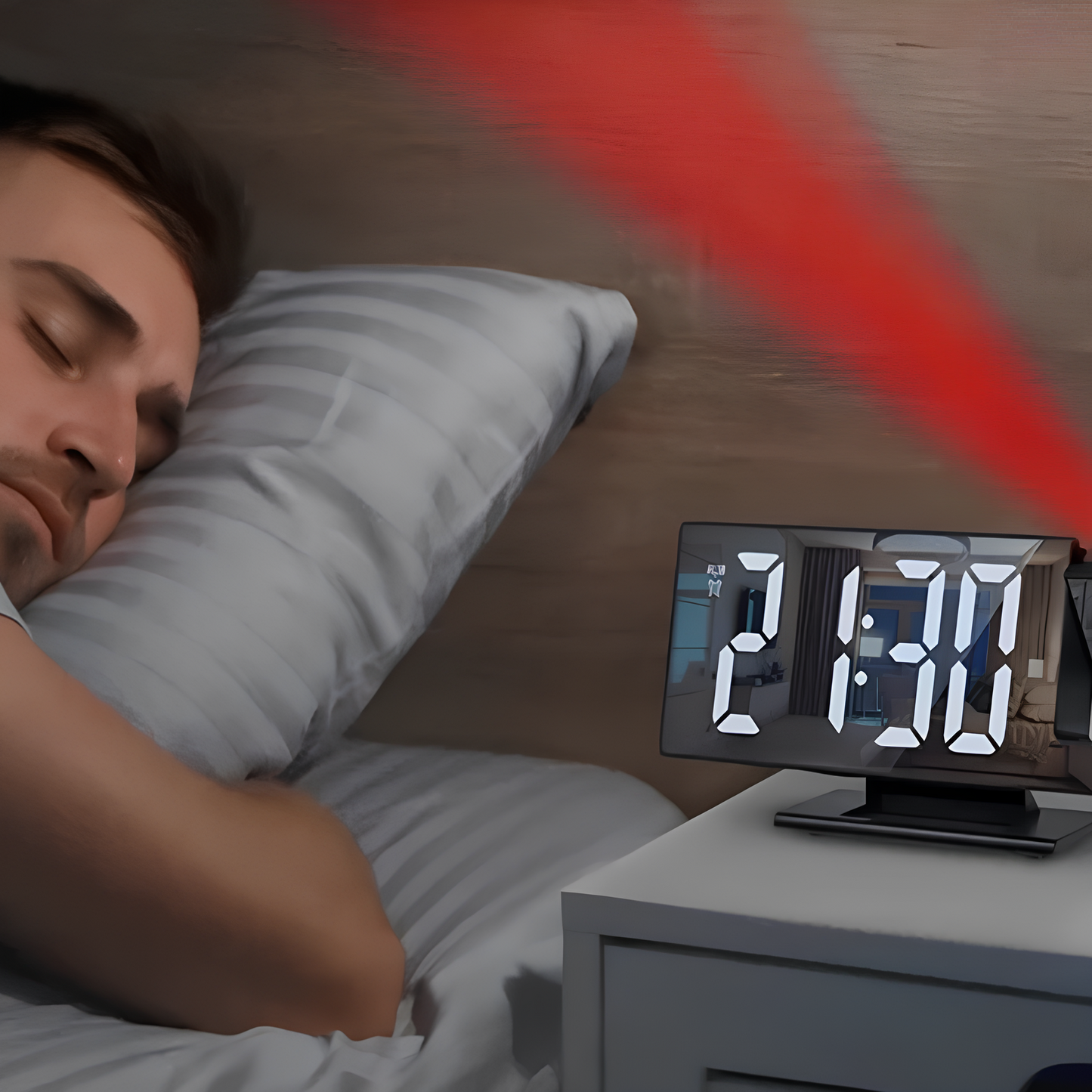 C & O™ LED Alarm – Digital Table Clock